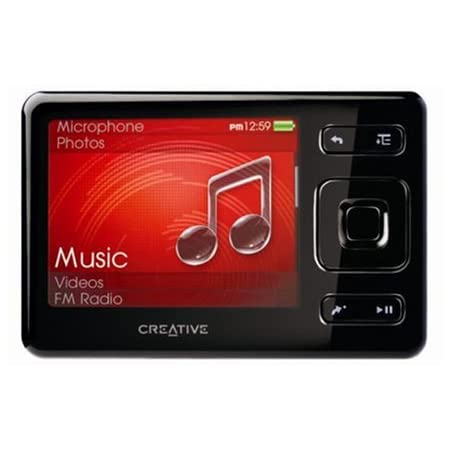 Creative Zen 2 GB Portable Media Player-Best MP3 Player For Audiobooks