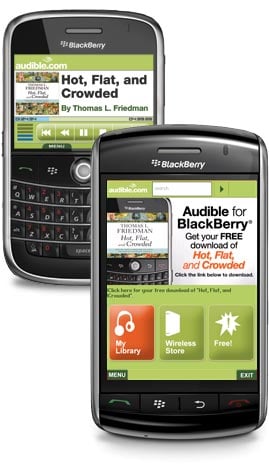 Audível para BlackBerry