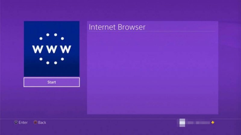 Spela Audible på PS4 via webbläsaren