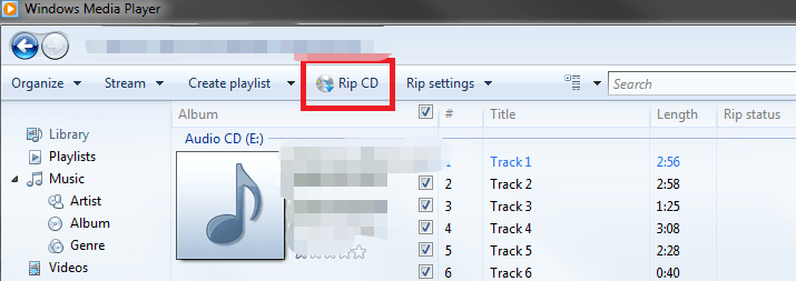 Audioboek-cd rippen naar MP3 door Windows Media Player te gebruiken