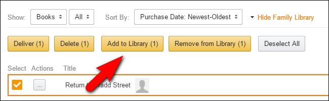 Usa Amazon Household Sharing per condividere libri udibili con gli amici