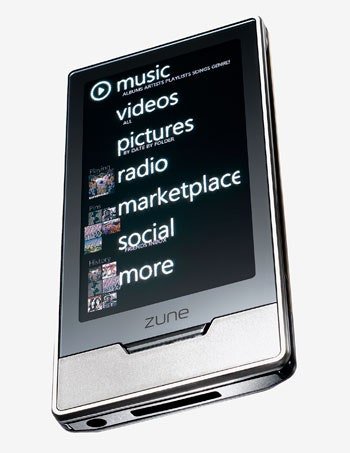 Zune HD-Лучший MP3 Плеер для Audible