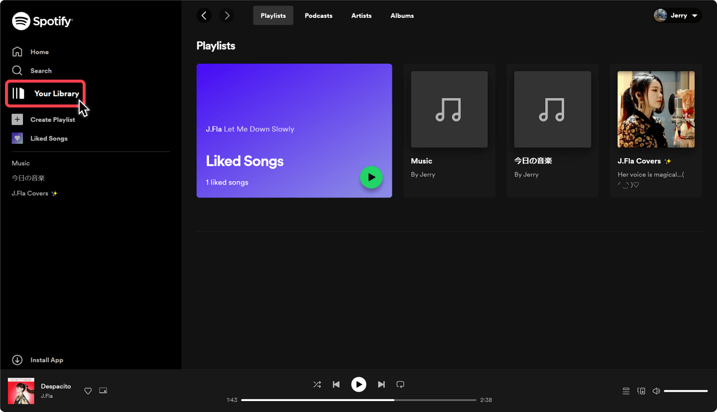 Войдите в свой Spotify Учетная запись