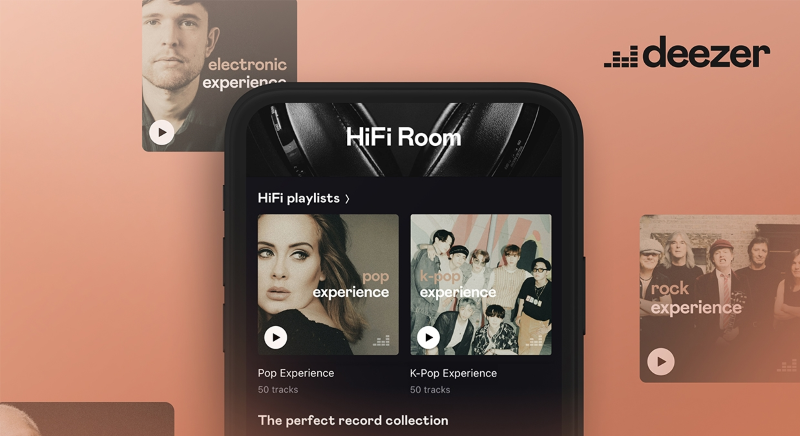 공식 웹 사이트에서 Deezer 무료 평가판 받기