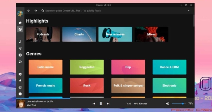 Spielen Sie Deezer-Songs auf Ihrem Linux