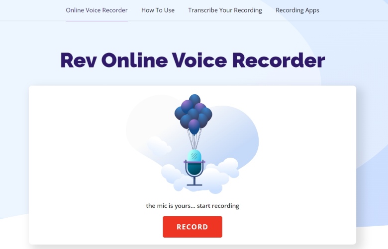 Rip Music from Deezer by Using Online Voice Recorder