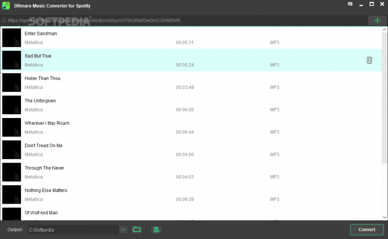 DRmare 音樂轉換器 Spotify