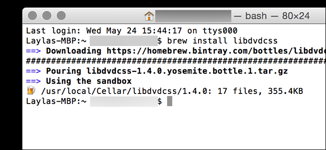 Install Libdvdcss On Macos