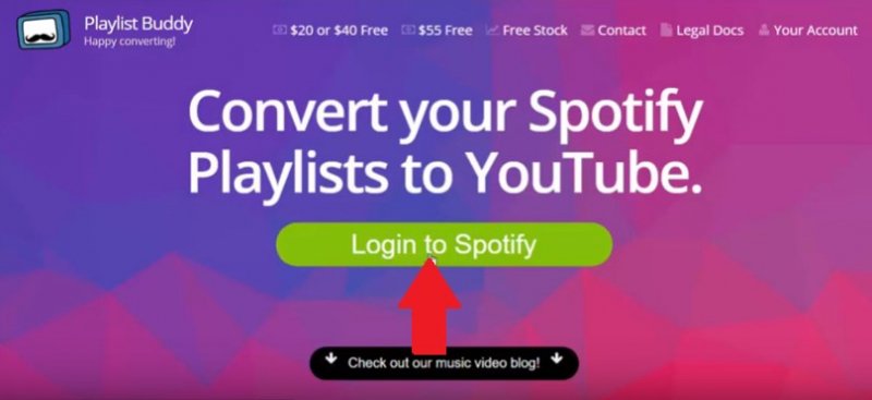 Войти в Spotify