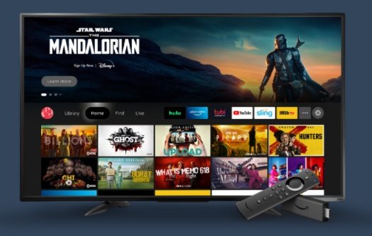 Otwieranie Amazon Fire TV do gry Spotify