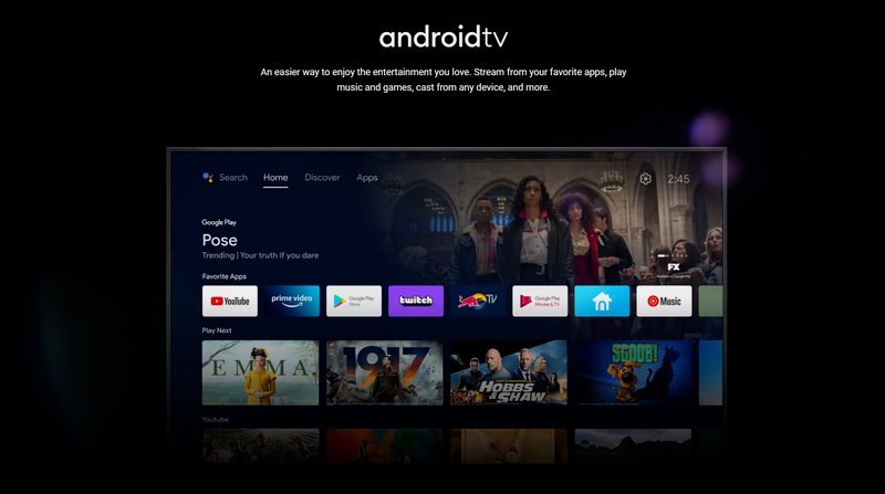 Открытие Android TV, чтобы увидеть, работает ли Apple Music