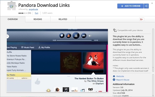 Linki do pobrania Pandora