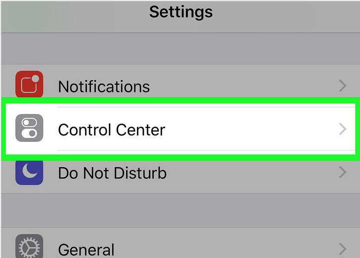 Control Center