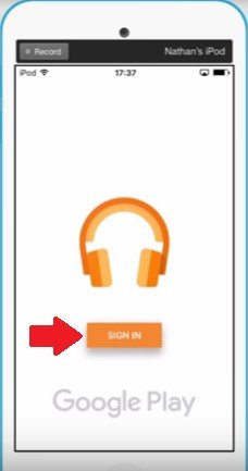 Accedi all'App