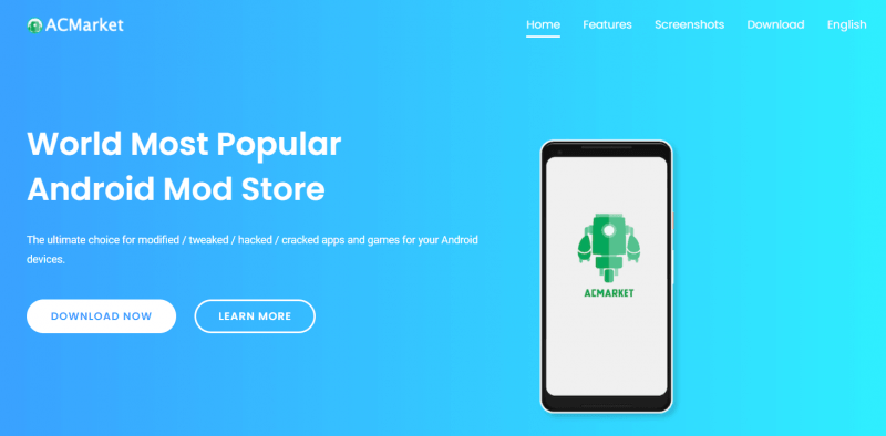 Site Web ACMarket