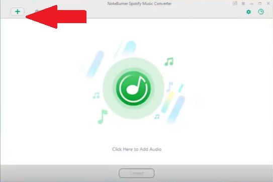 Add Songs from Spotify in Noteburner