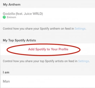 Jak dodać Spotify do Tindera