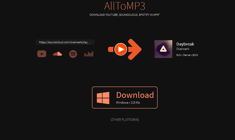 AllToMP3 Spotify Downloader