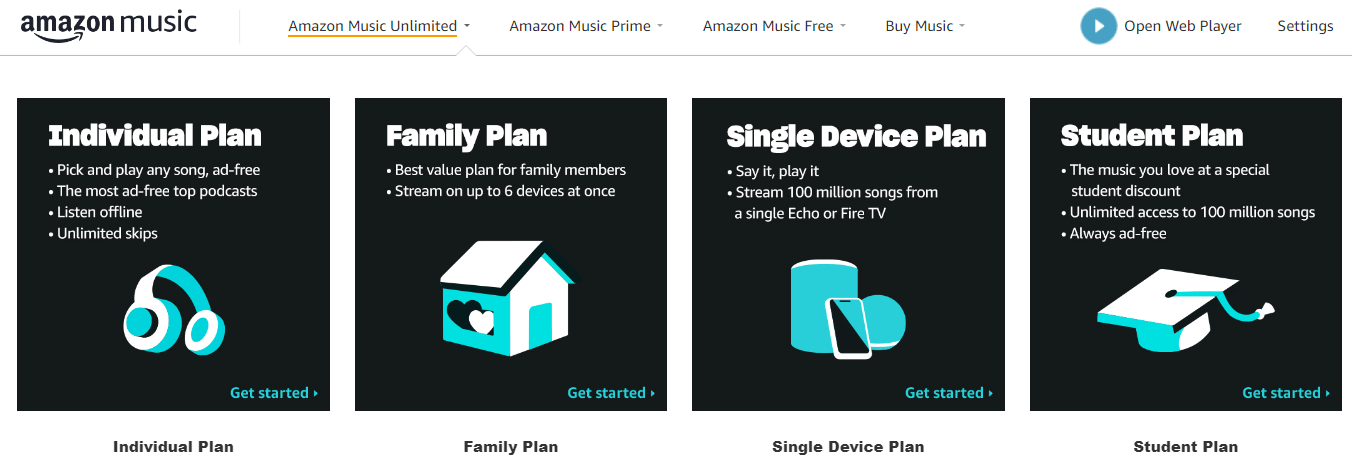 Amazon Music Unlimited の価格