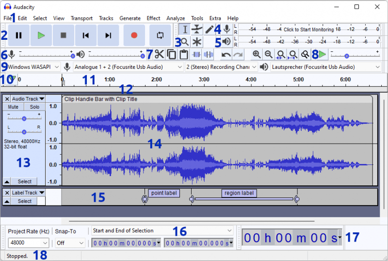 Używanie Audacity do nagrywania Spotify do MP3 Coaching