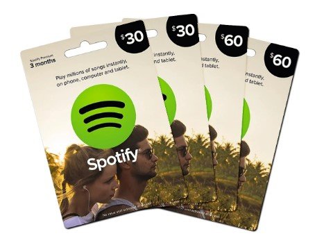 Scegli Spotify Voucher Regalo