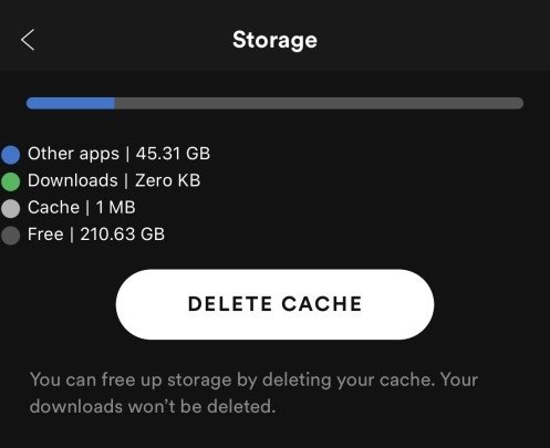 Clear Your Spotify Cache to Play Unplayable Songs on Spotify