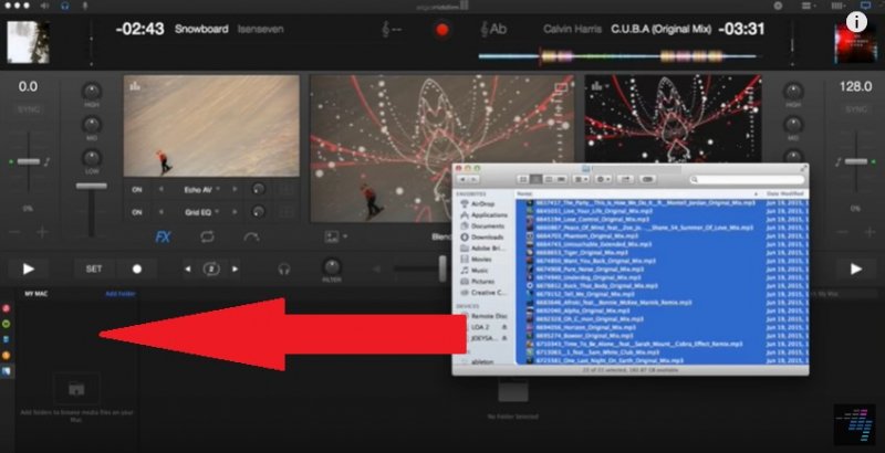 Crea una cartella in DJ Pro