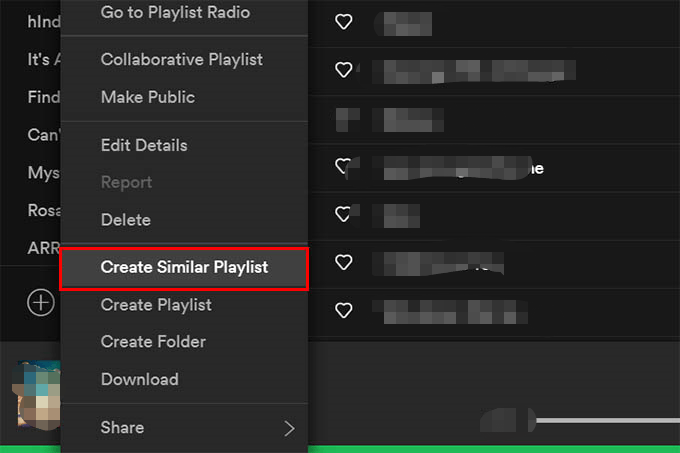 Duplicate a Spotify Playlist Made by Spotify