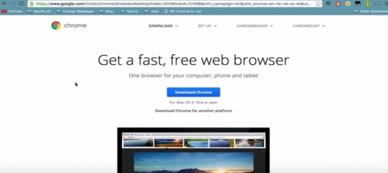 Descarga Google Chrome