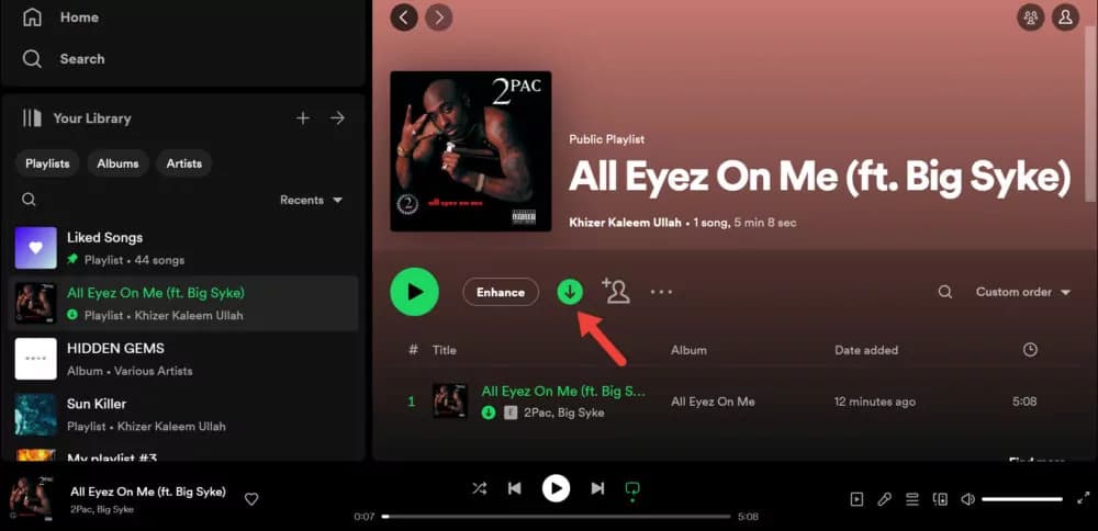 Bireysel Şarkıları İndir Spotify