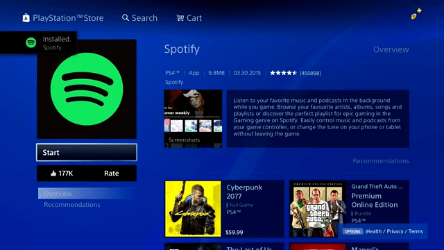 Herunterladen Spotify Auf PS4