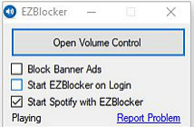 Spotify Blokada reklam dla Winkomputer dows