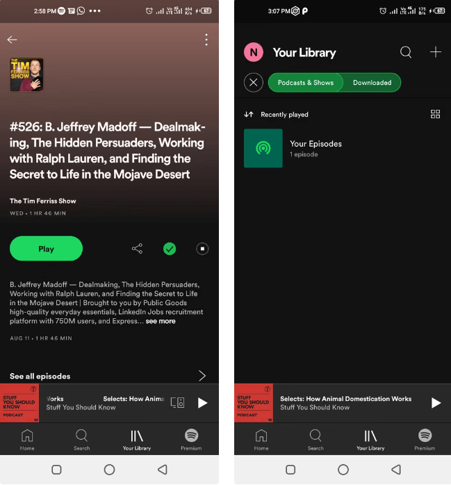 Загрузить подкасты на Spotify