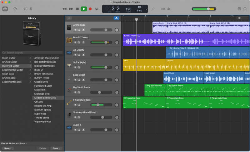 Spotify Рекордер Free-GarageBand