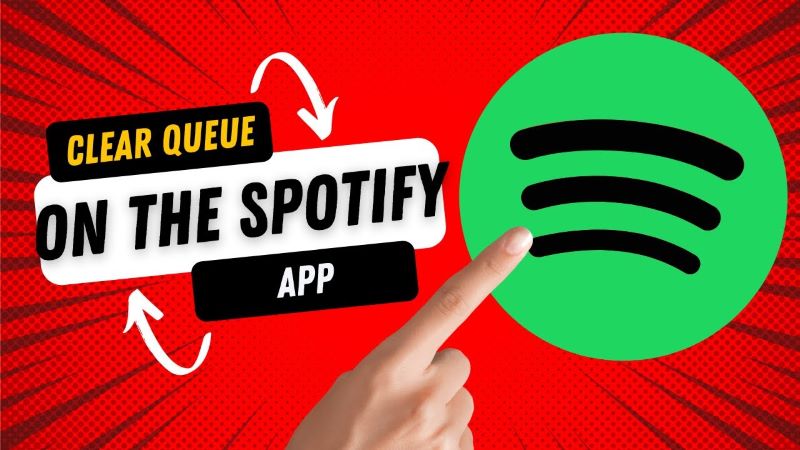 청소 Spotify PC의 대기열