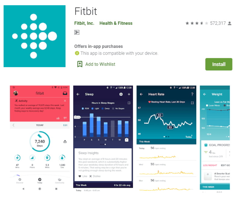 Descargue e instale la aplicación Fitbit en su computadora