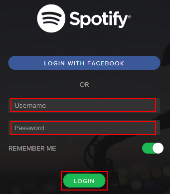 Connectez-vous avec Votre Spotify Titres de compétences