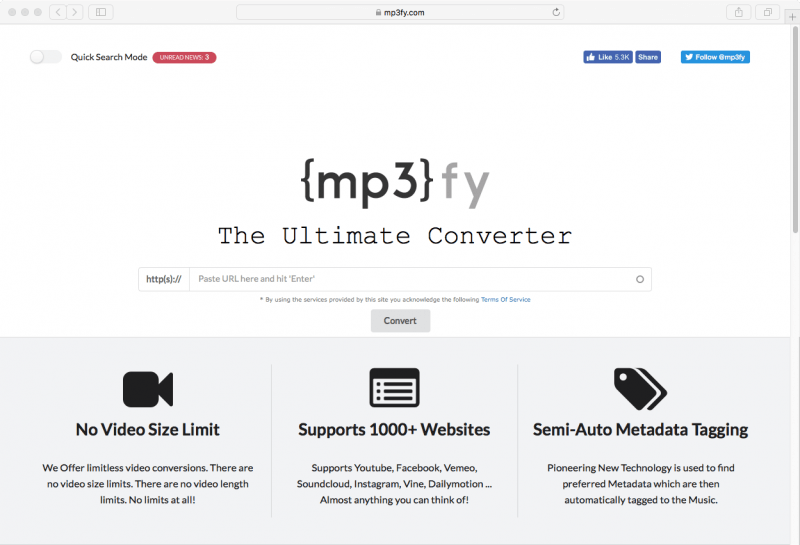Mp3fy.com Online Spotify Downloader