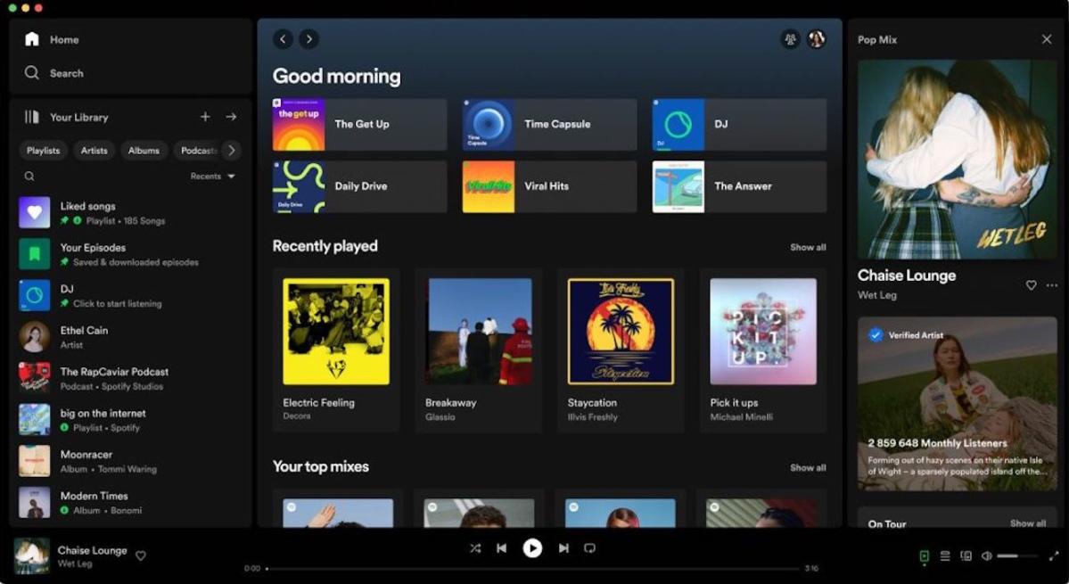 Spotify Verfügbarer Inhalt