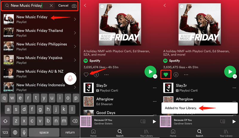 Znajdź piątkową nową muzykę na Spotify