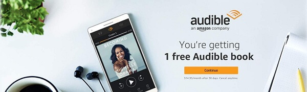 Descargar Audible Books en el teléfono Android