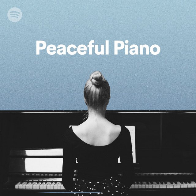 Самые читаемые Spotify Плейлист Мирное фортепиано