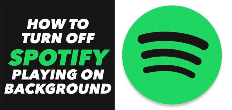 Zeigt, wie man spielt Spotify im Hintergrund