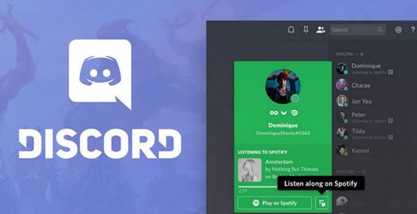 청취 Spotify 디스코드의 노래