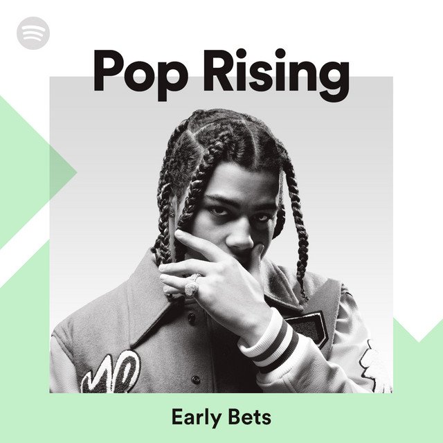 Meest gevolgd Spotify Afspeellijst Pop Rising