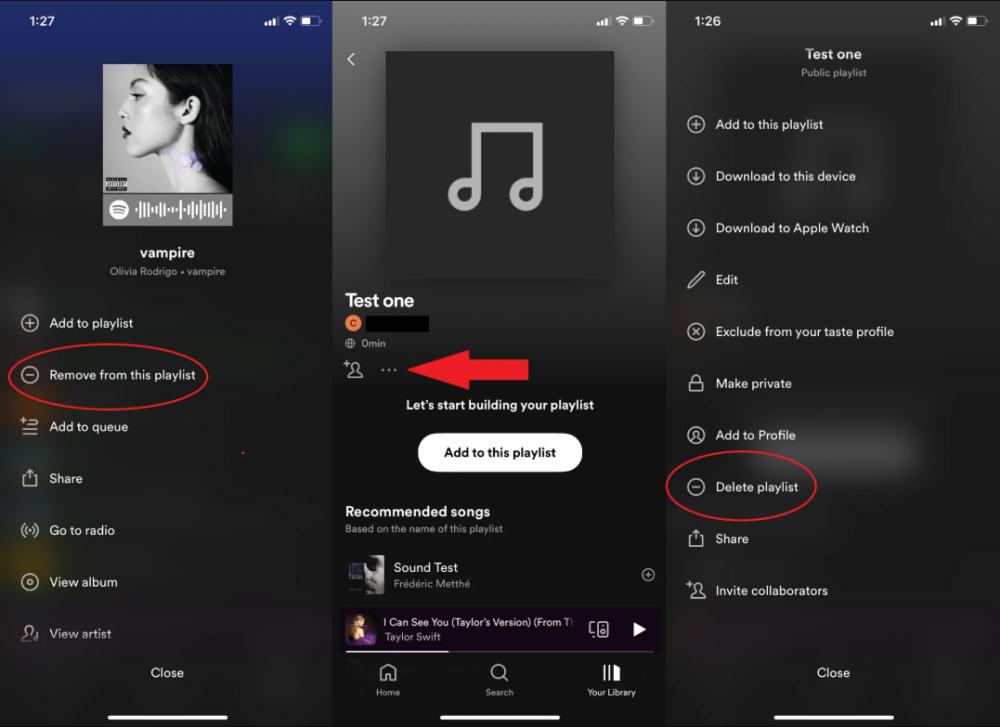 從 Spotify 播放列表