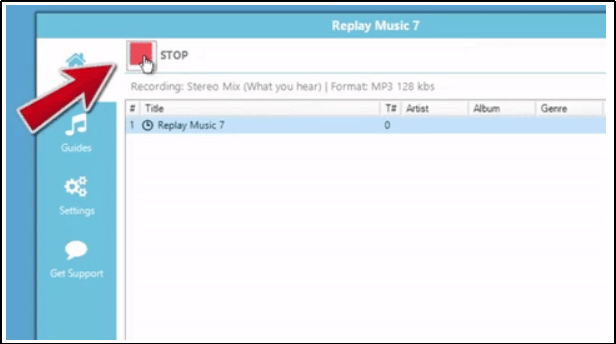 Installer et ouvrir l'application Replay Music