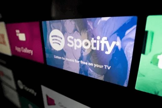Seç Spotify TV'de müzik