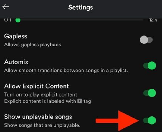 Een nummer zichtbaar maken op Spotify Voor Android-gebruikers
