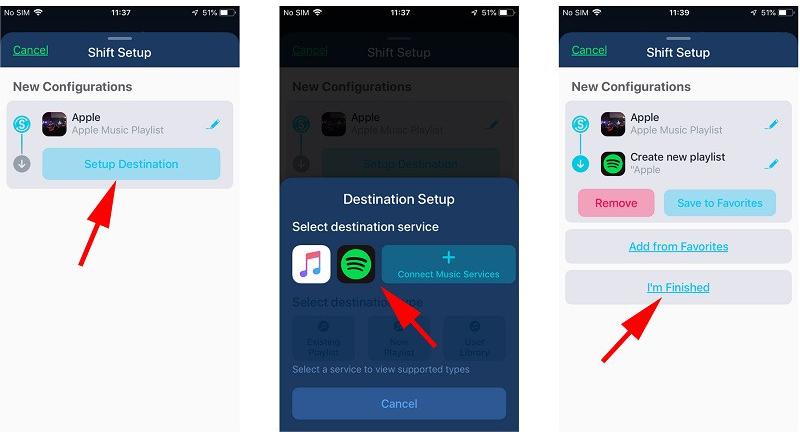 SongShift Transfer Apple Music